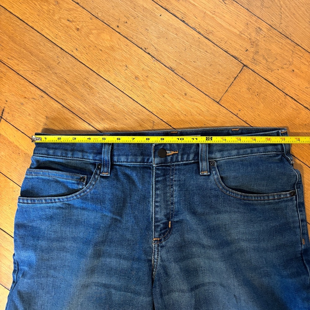Carhartt Force Stretch Denim Jeans Mens 34x28 Workwear Relaxed - Picture 8 of 11